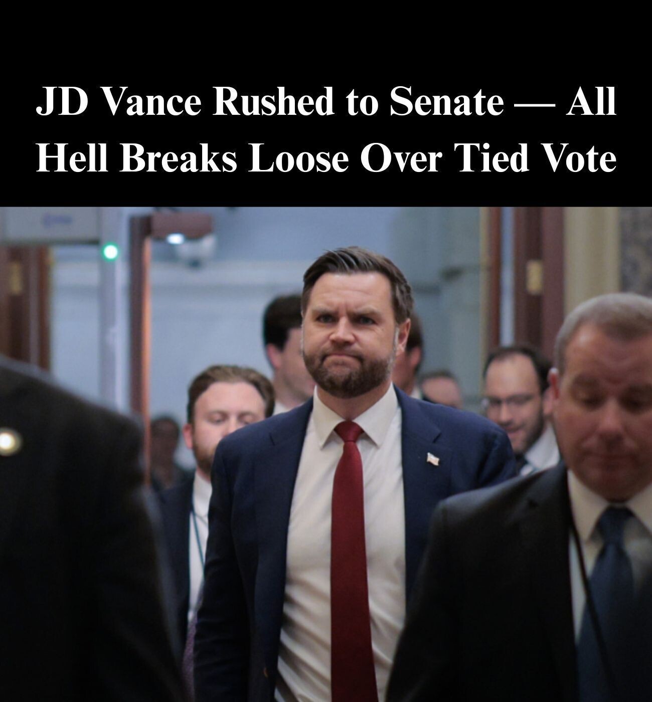 Vance Casts Tie-Breaking Vote To Defeat Senate ‘War Powers’ Push Against Trump