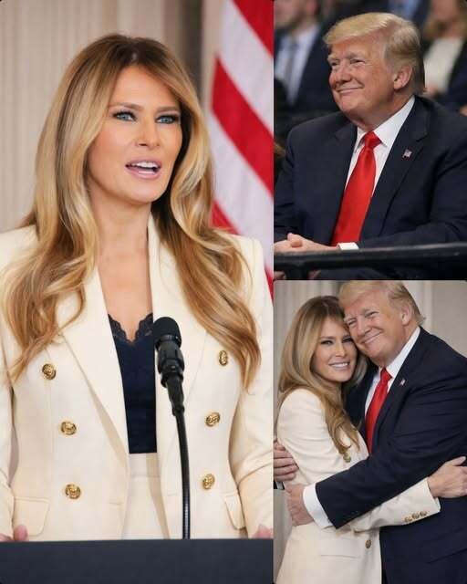 “HE STOOD THERE — A HERO OF AMERICA, UNBOWED BY THE STORM” — MELANIA TRUMP’S PRESIDENTS’ DAY SPEECH LEFT THOUSANDS IN TEARS AS DONALD TRUMP WIPED HIS EYES IN THE FRONT ROW3!