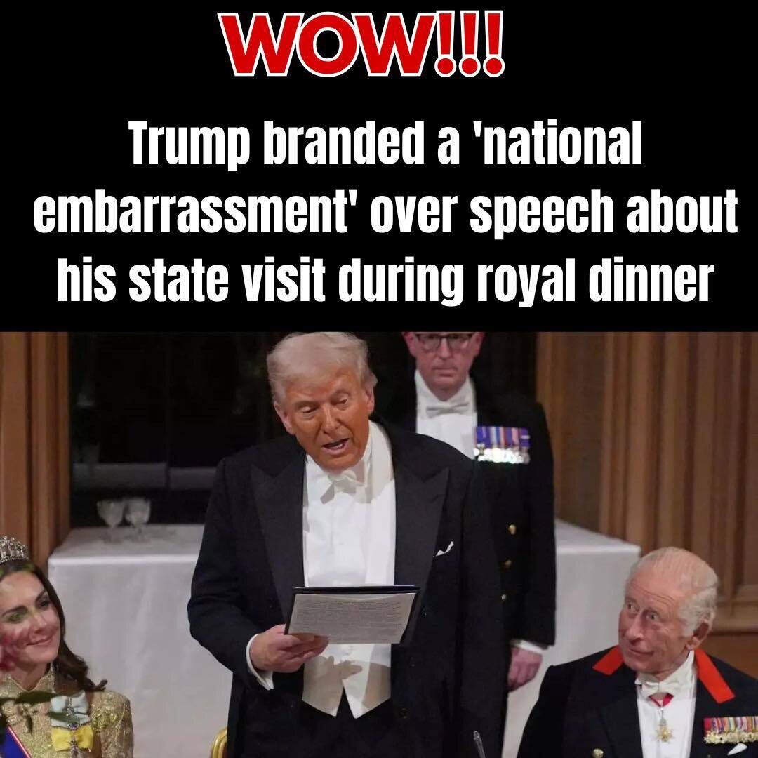 Trump’s Windsor Banquet Speech Sparks Outrage and Mockery During UK State Visit