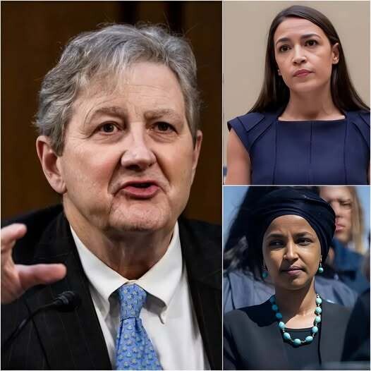 “NO FLAG BUT OURS!” — this explosive statement opened a shocking televised confrontation when Senator John Kennedy stunned Congress during a session broadcast on C-SPAN.