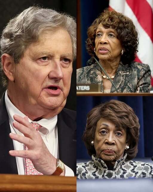 Maxine Waters’ Sharp Remark Sparks Capitol Sh0ck As Senator J0hn Neely Kennedy’s Calm Reply Ignites A National Debate…