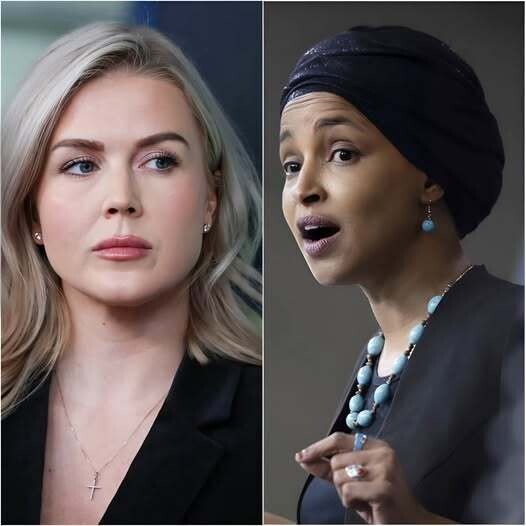 KAROLINE LEAVITT READS ILHAN OMAR’S RECORD ALOUD — AND CNN FALLS INTO STUNNING SILENCE