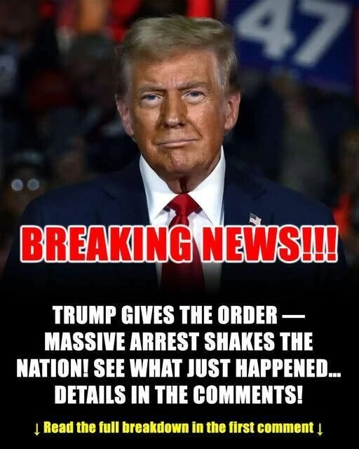 President Trump’s FBI announced a major arrest following an extensive investigation