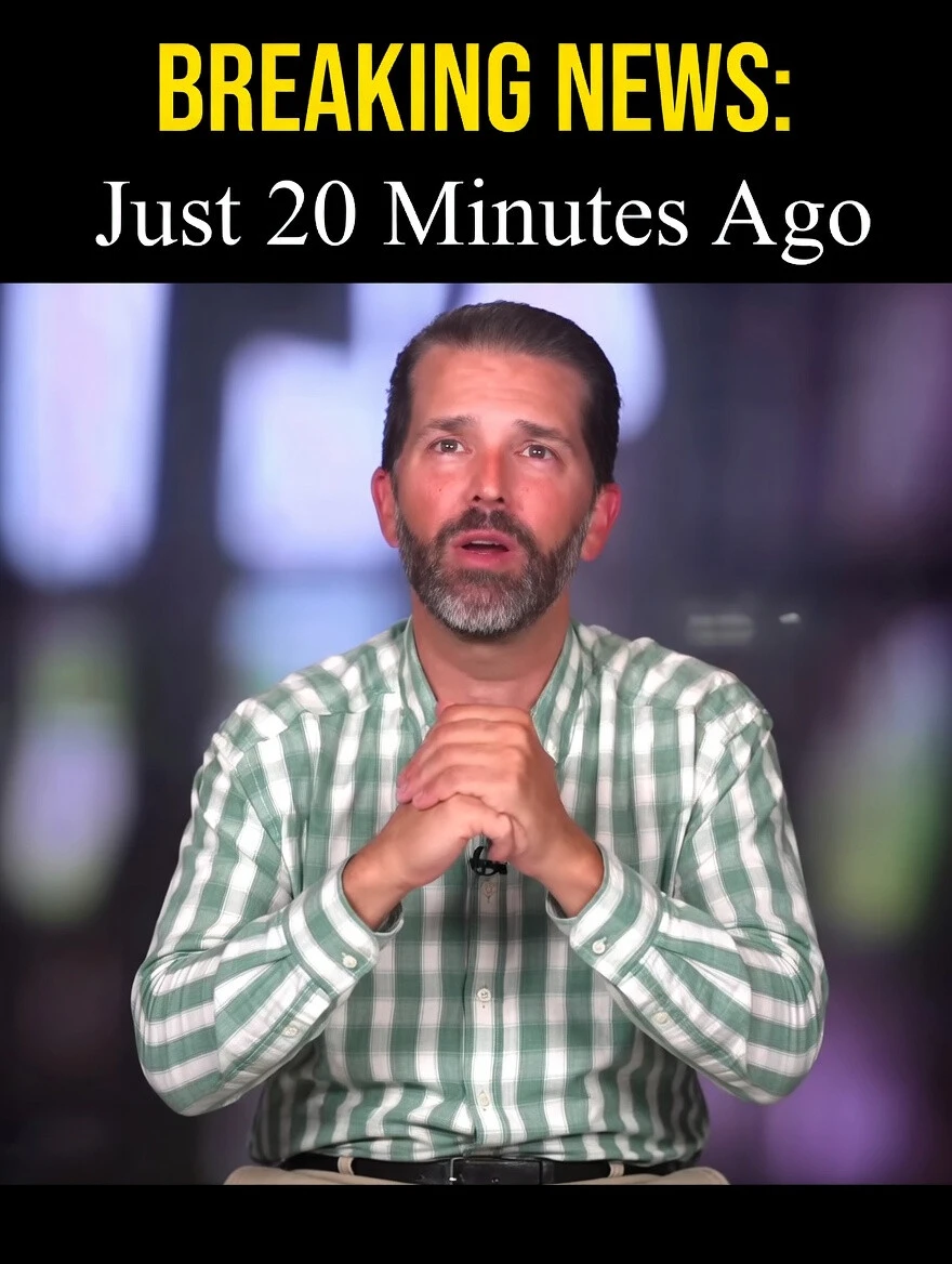 Breaking: Major New Development Involving Donald Trump Jr😁. - the phdailynews.org