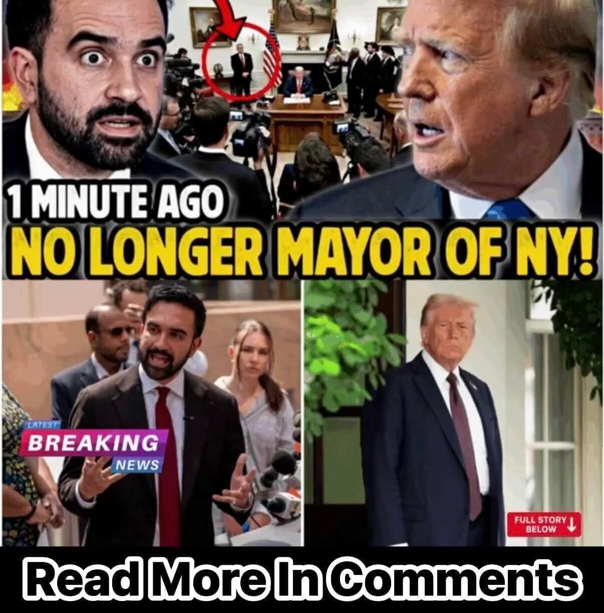 Trump Responds After Mamdani’s CommentsTrump Responds After Mamdani’s Comments