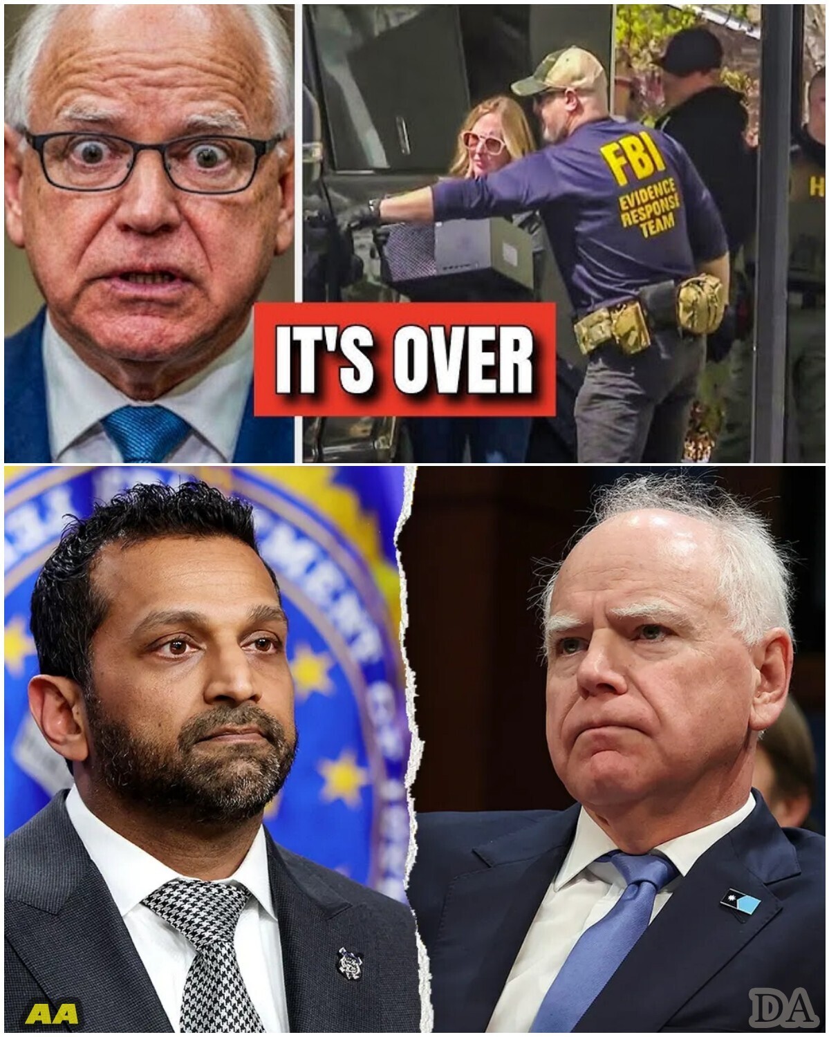 FBI RAIDS Minnesota While Tim Walz HIDES In The Same Building & Fraud Hearing ERUPTS