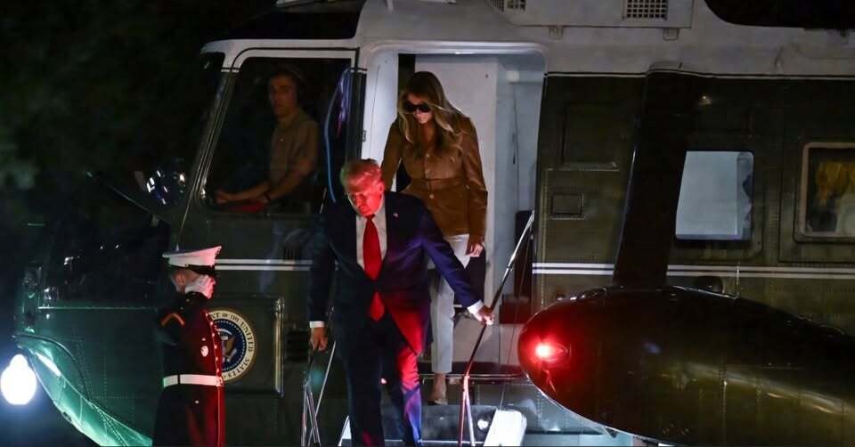 Marine One Forced to Make Emergency Landing with Trump, Melania