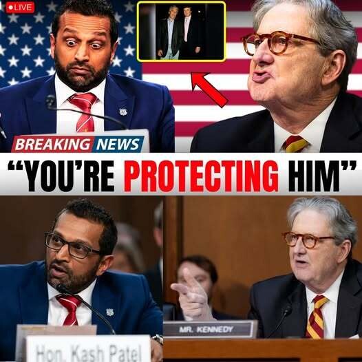 John Kennedy TRAPS Kash Patel: “Why Did You HIDE Document 23 From The Epstein Files?”