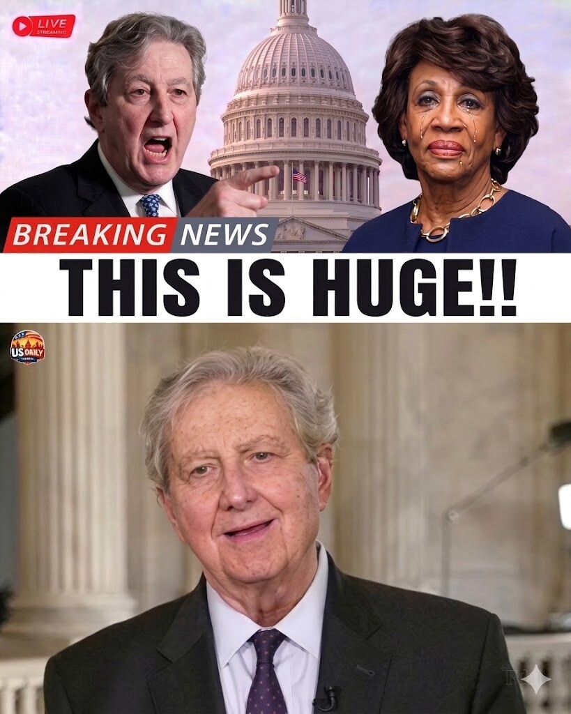 JUST IN: Sen. Kennedy Asked Waters ONE Question… She Couldn’t Answer!