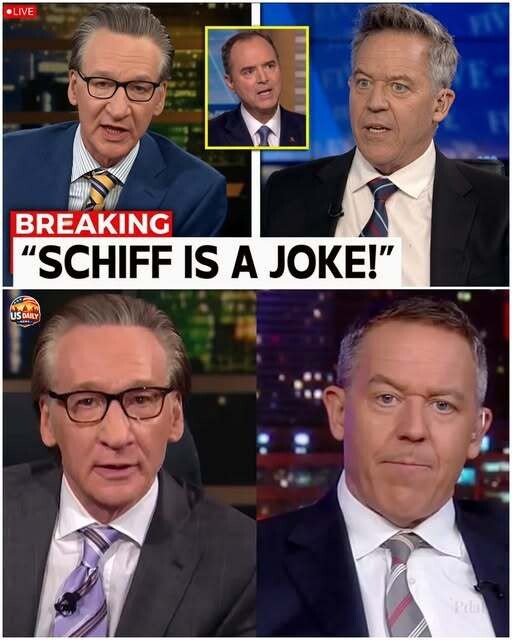 Bill Maher & Greg Gutfeld UNLEASH on Adam Schiff in Heated Debate