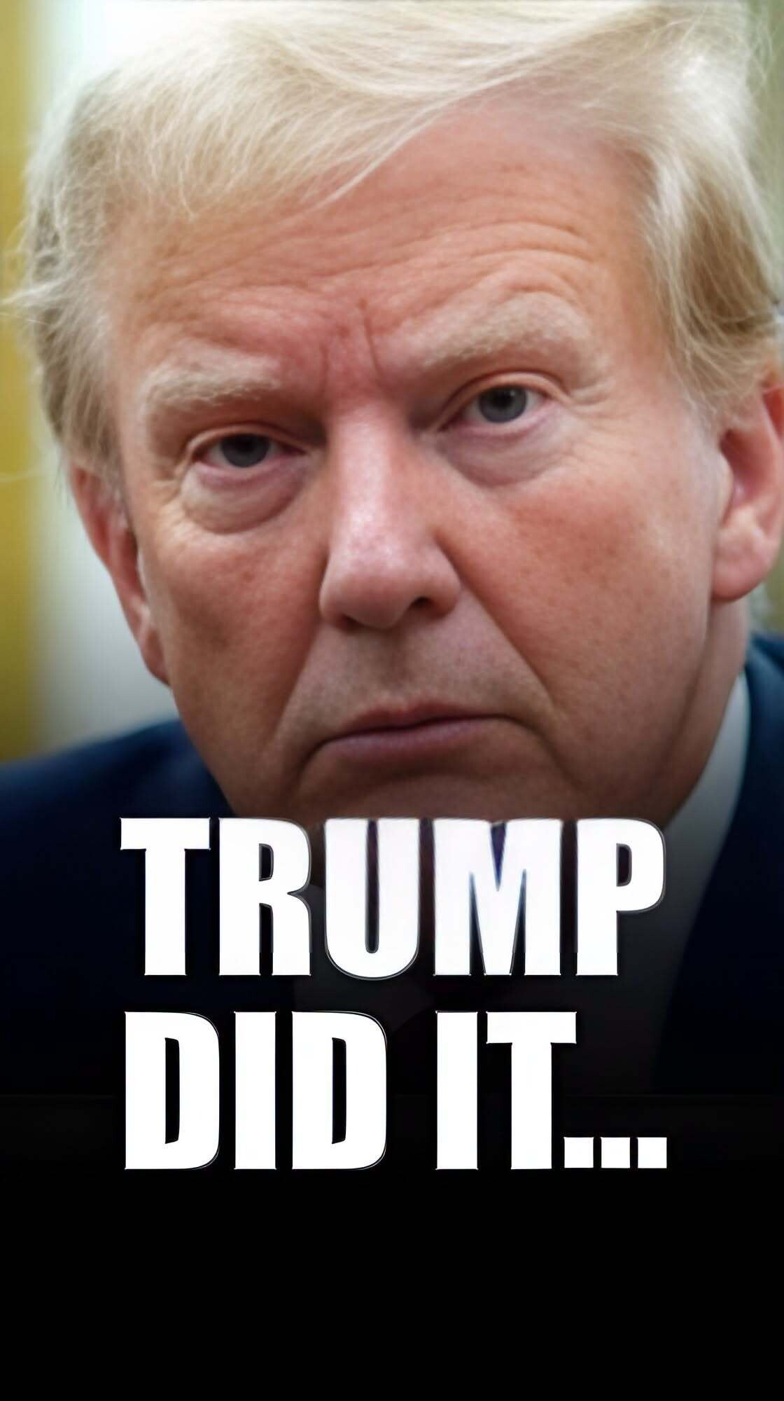 BREAKING:Donald Trump has signed the order!