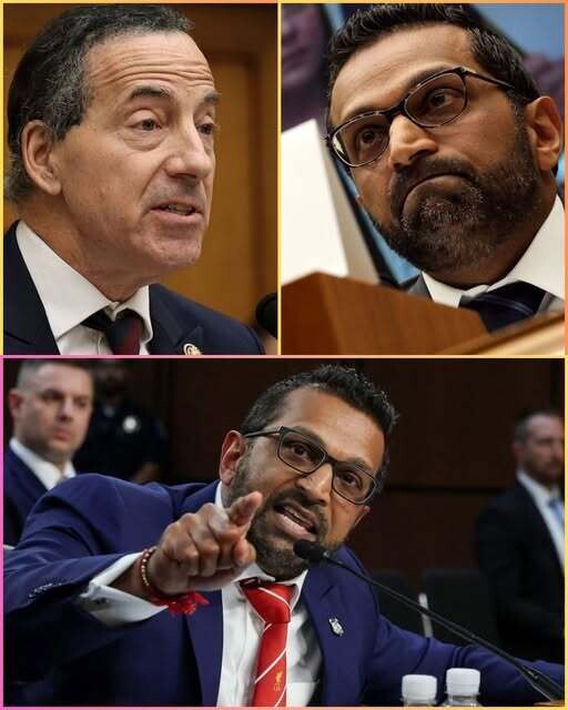 J6 SCANDAL EXPLODES: KASH PATEL EXPOSES RASKIN’S “CRIMINAL” PLOT AS FBI UNCOVERS EVIDENCE OF BRIBERY AND INTIMIDATION