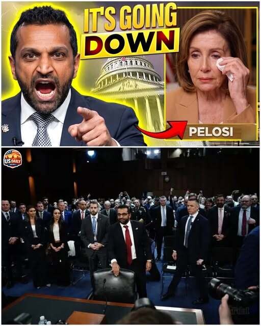 Kash Patel SILENCES Pelosi With 14 Missing Jan 6 Boxes at Senate Hearing