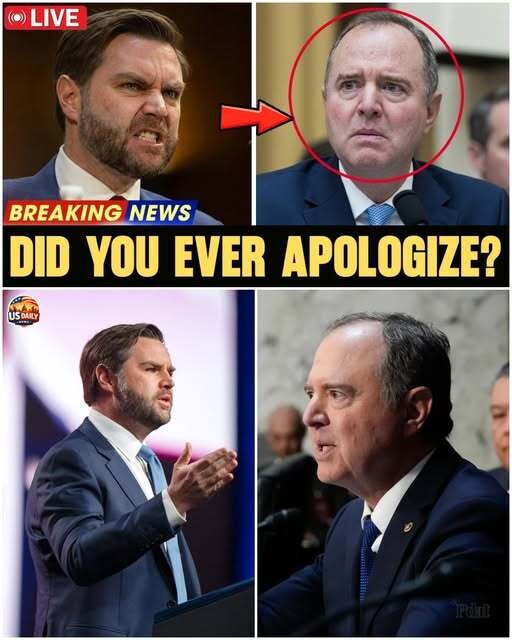 J.D. Vance Exposed Adam Schiff With One Question… The Room Went Silent!